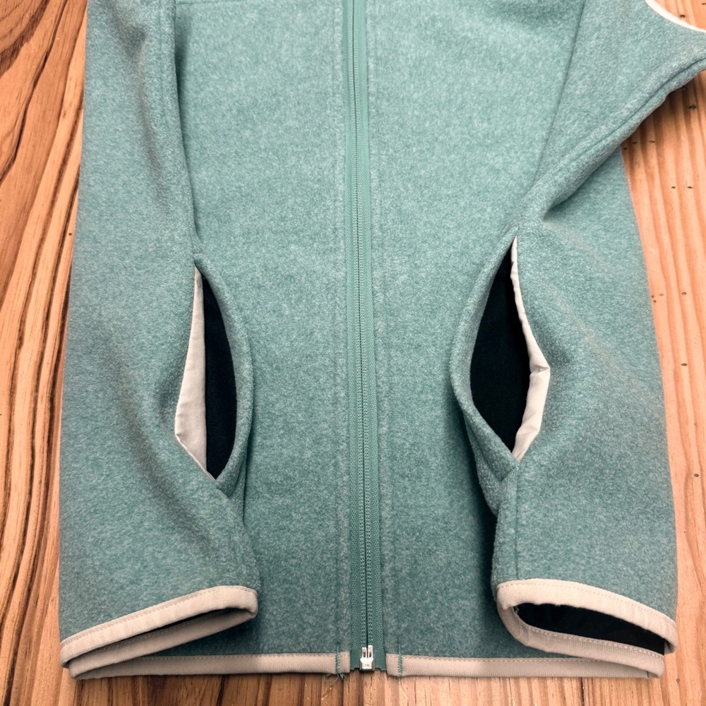 Columbia Harborside Fleece Vest Womens Large Green PFG Full Zip FL1006-962 NEW - Picture 11 of 11